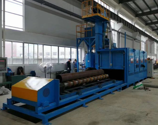恩施喷砂机在管道除锈中的现场施工应用